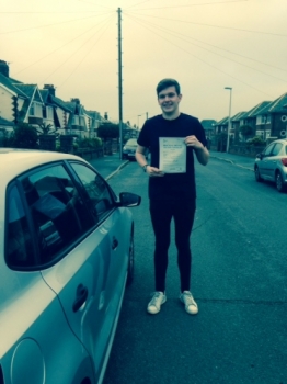 I am feeling over the moon Great to have passed 1st time with only 2 minors Thanks Les Passed 26th January 2017