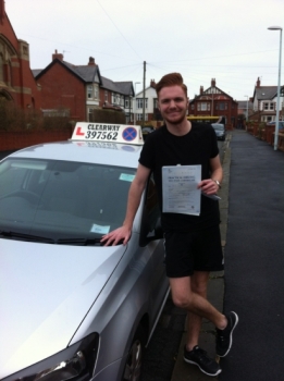 So glad to have passed my test Could not have done it without my brilliant instructor Les Passed 5th January 2015