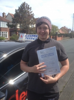 Thanks again Fred for teaching me the correct way to learn to drive I will recommend you to all my friends Brilliant instructor Passed 11th May 2015