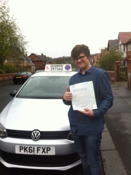 So pleased to have passed with no faults Highly recommend Clearway Driving School 