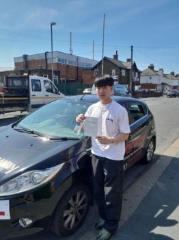 A massive thank you Fred for helping me pass my test 1st time with ZERO FAULTS!!  Definitely could not have done it without you.  Highly recommended.  Passed 17th July 2024.